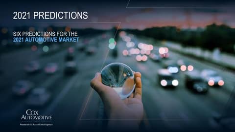 Cox Automotive 2021 Predictions Study