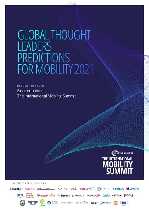 Global Thought Leaders Mobility Predictions 2021.
