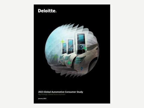 Deloitte Global Automotive Consumer Study 2023