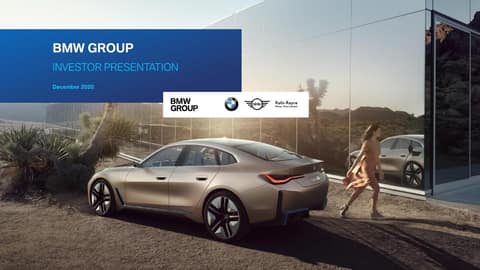 BMW Investor Presentation 2020