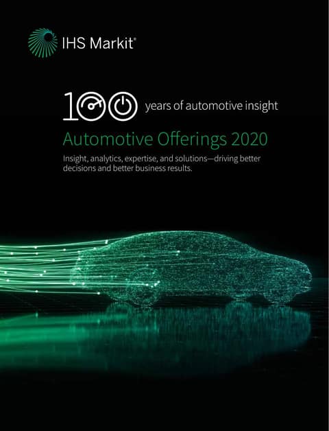 Automotive Offerings 2020