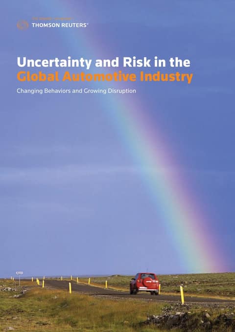 Uncertainty and Risk; Thomson Reuters