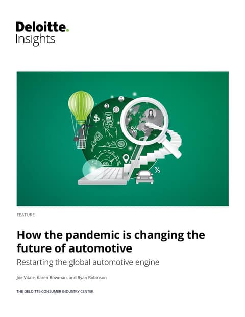 Restarting the global automotive engine