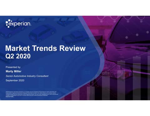 Market Trends 2020 Experian