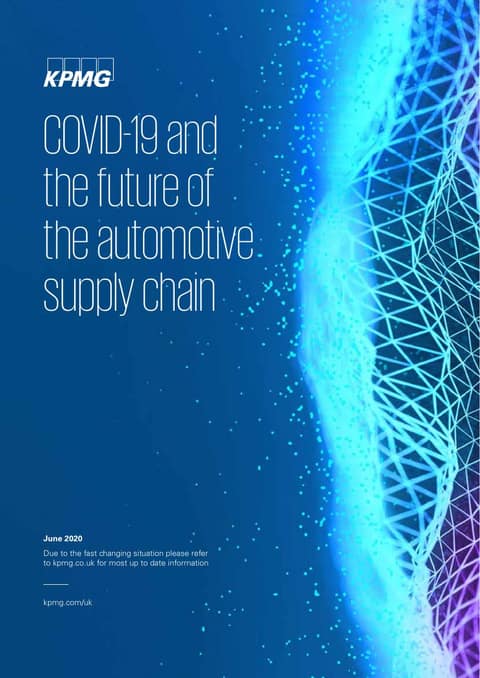 Covid 19 and the future of the automotive supply chain