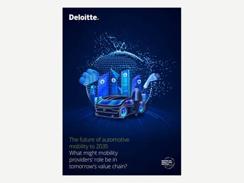 Deloitte Future of Automotive 2023