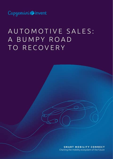 Automotive sales a bumpy road to recovery