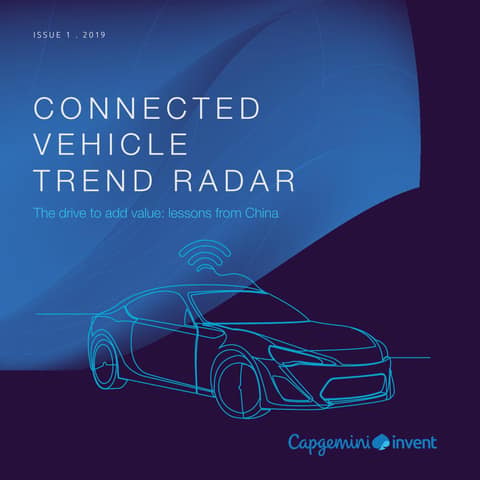 Connected vehicle trend radar