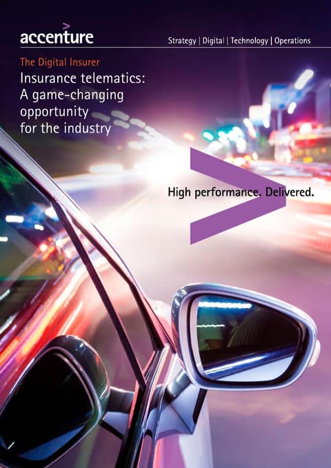 Insurance telematics: A game-changing opportunity for the industry
