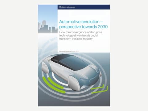 Automotive Revolution; McKinsey
